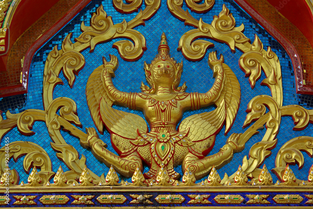 Fototapeta premium PHANG NGA, THAILAND - January 8, 2014: Wat Kaeo Manee Si Mahatha