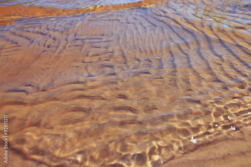 Sea sand texture wave pattern