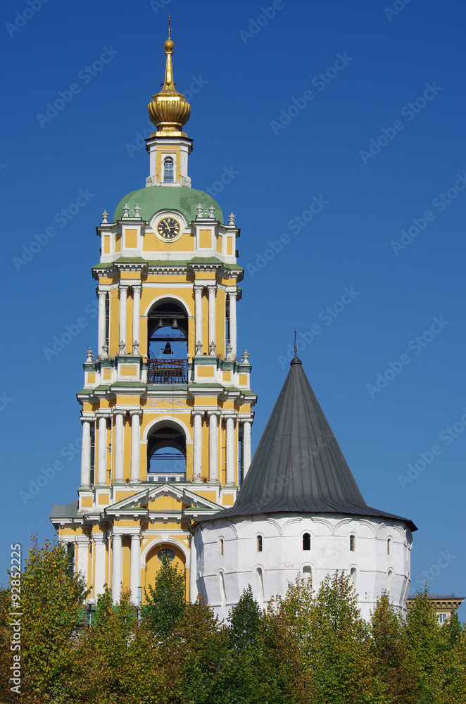 MOSCOW, RUSSIA - September 23, 2015: Novospassky Monastery