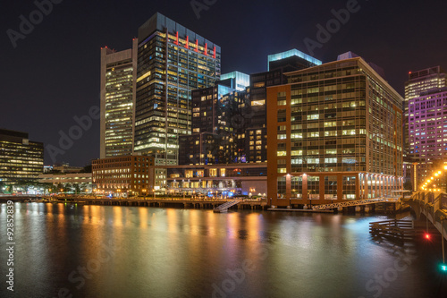 Boston harbor and waterfront © gb27photo