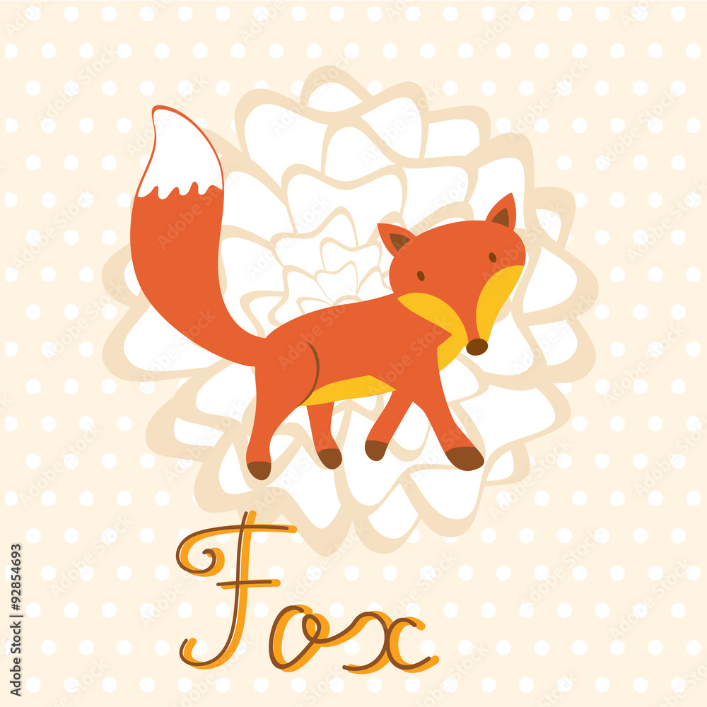 Little fox illustration Little fox illustration