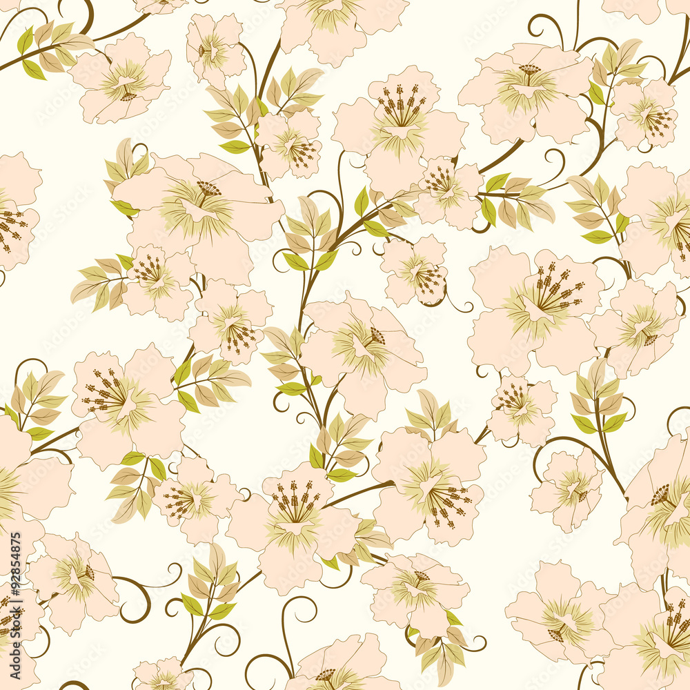 floral seamles pattern floral seamles pattern