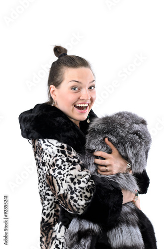 Girl in Fur