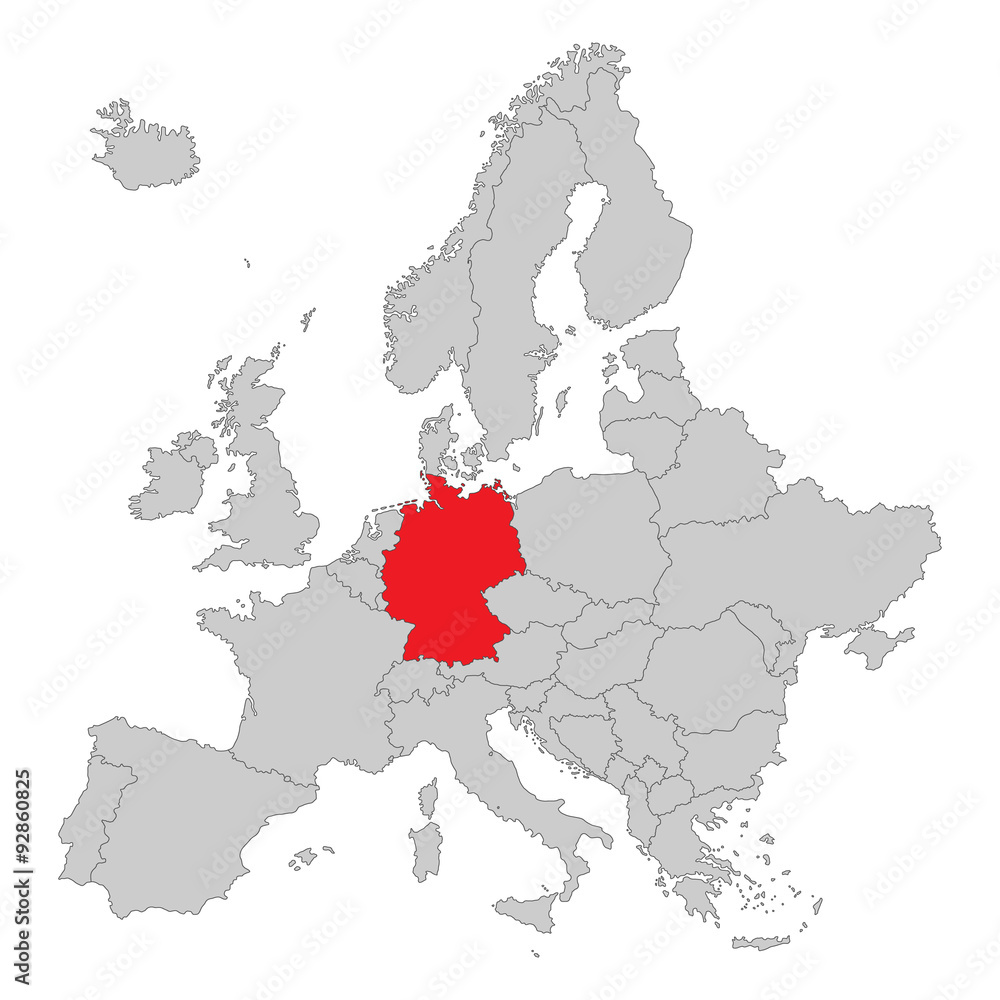 Fototapeta premium Europa - Deutschland