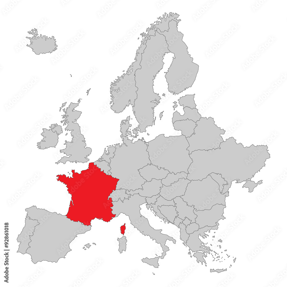 Obraz premium Europa - Frankreich