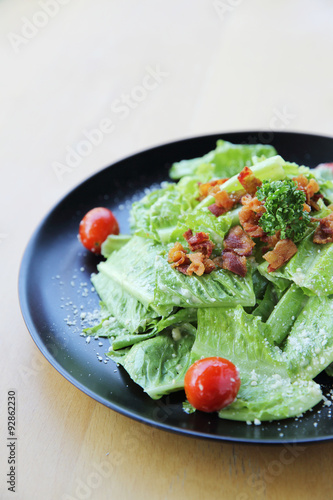 ceacar salad in close up