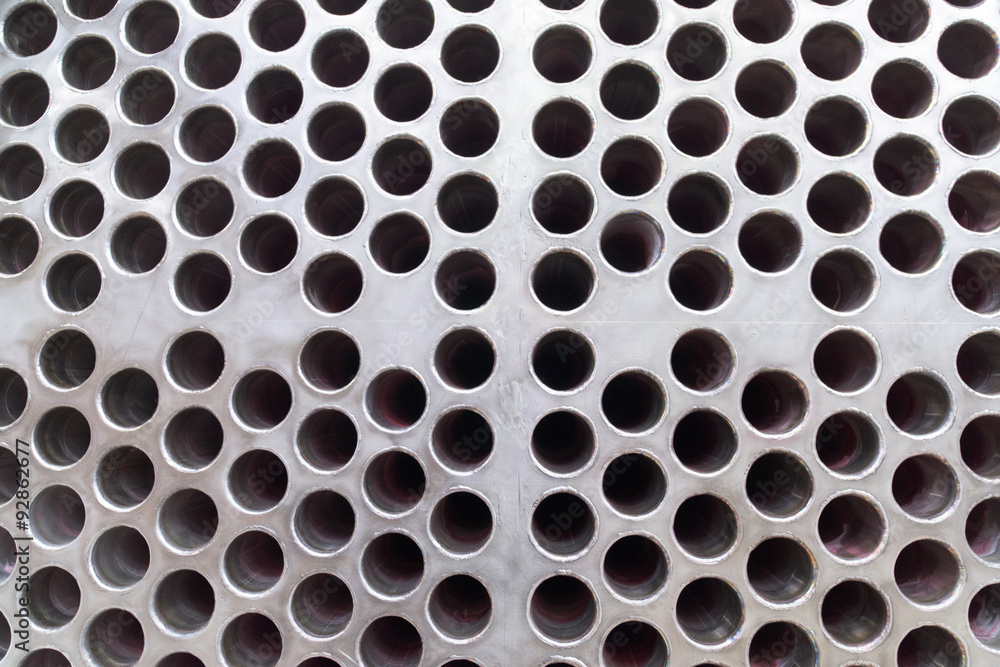Steel plate with holes Steel plate with holes