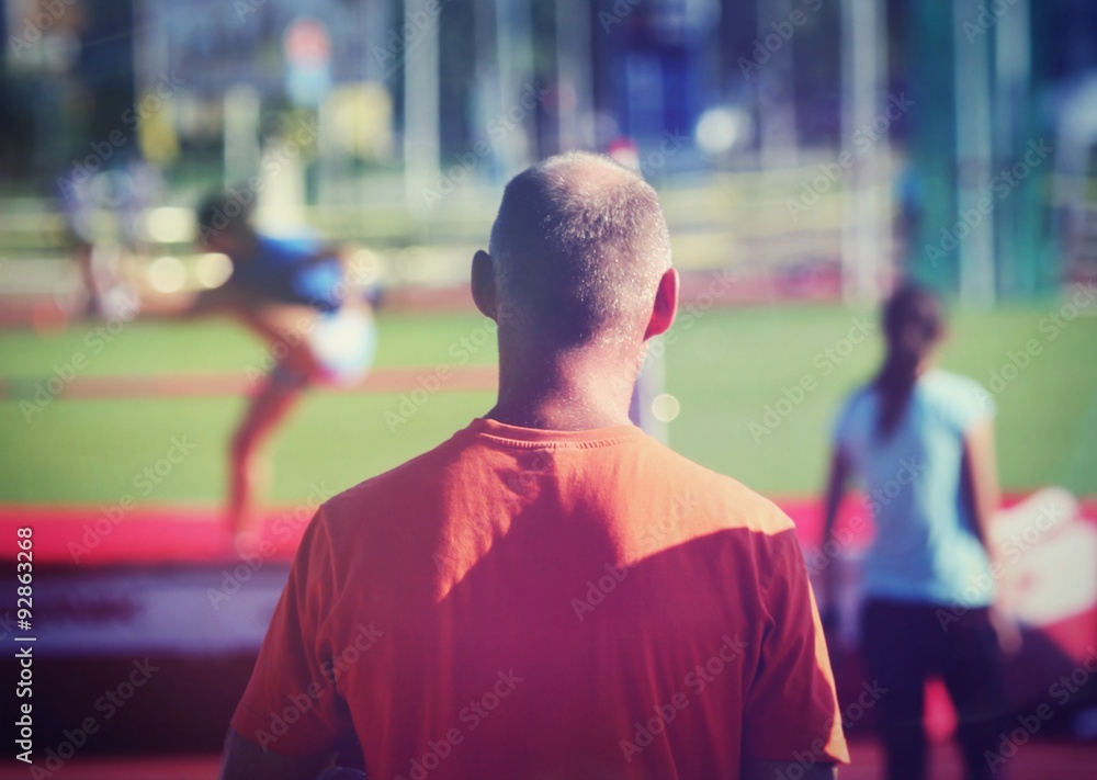 Fototapeta premium Coaching practice