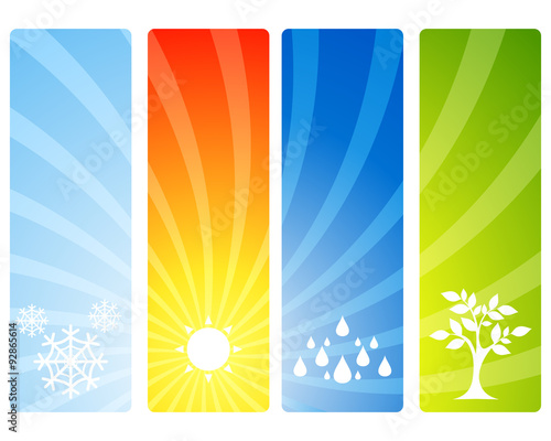 Four seasons banners