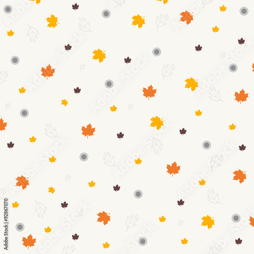 Autumnal background for your design