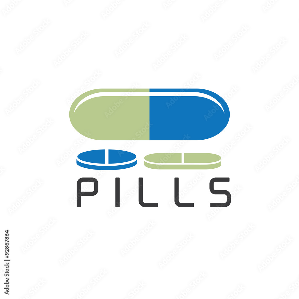 pills vector design template pills vector design template