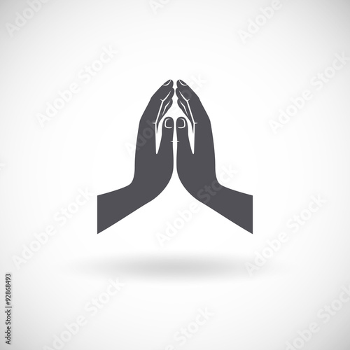 Praying Hands Icon