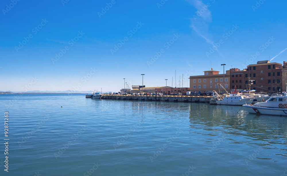 The resort town of Port Anzio - Roman Riviera