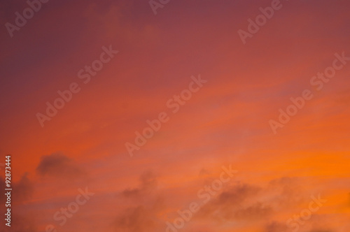 African sunset background