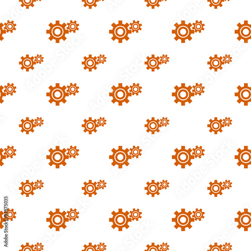 seamless pattern with gear