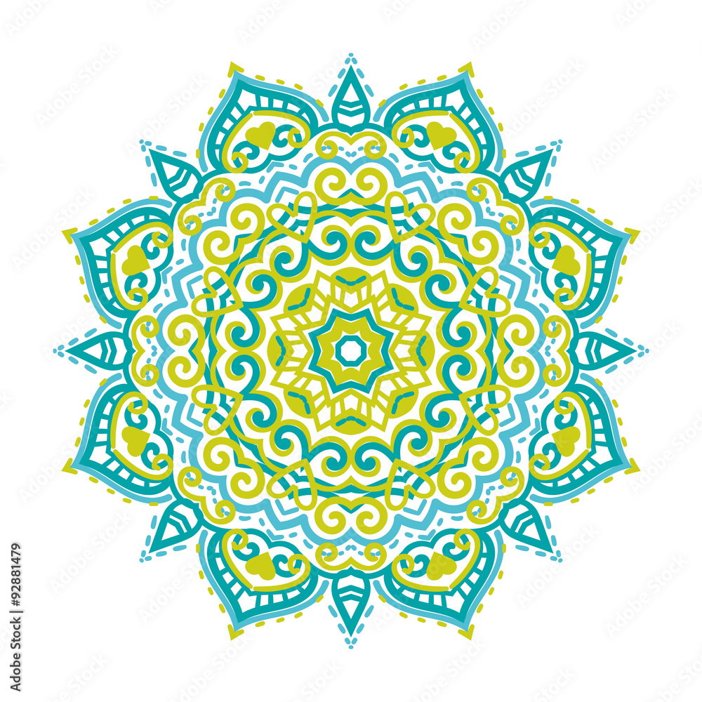 Vector mandala ornament