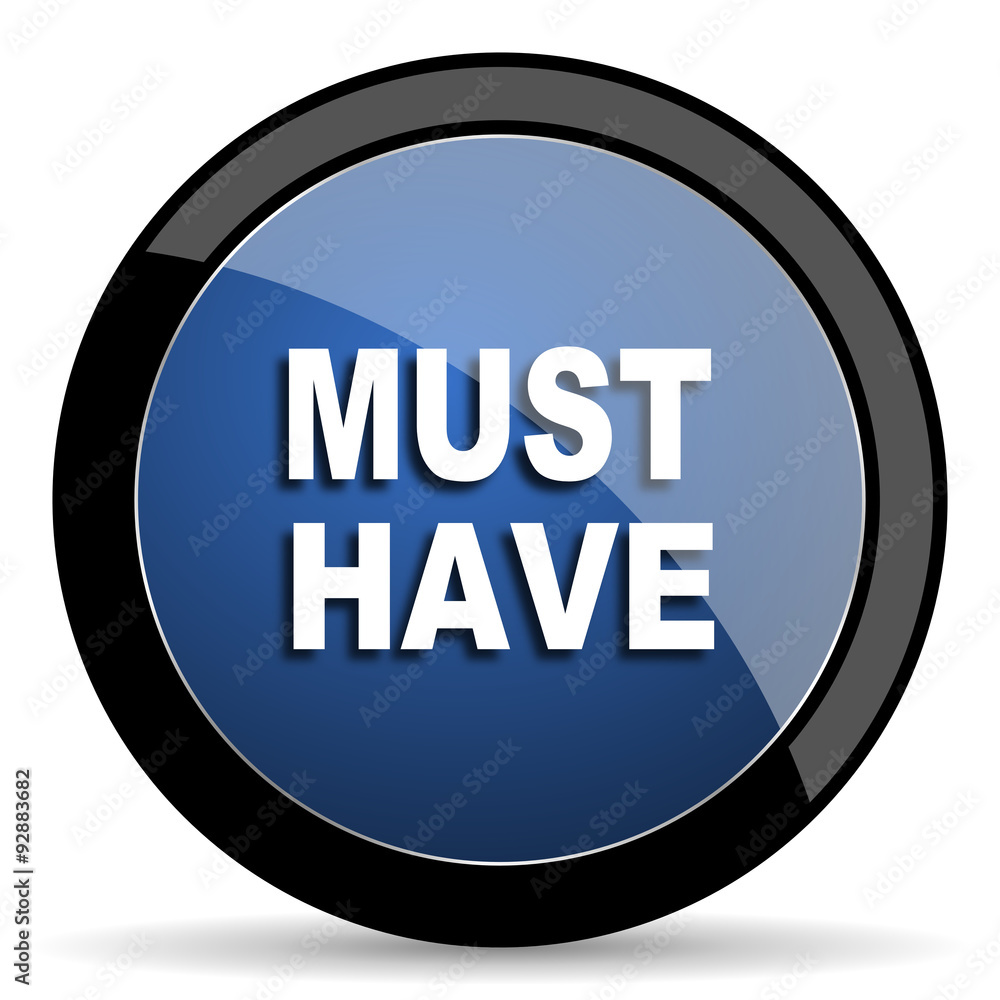 must have blue circle glossy web icon on white background, round button for internet and mobile app must have blue circle glossy web icon on white background, round button for internet and mobile app