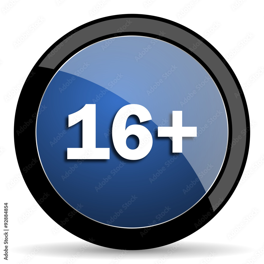 adults blue circle glossy web icon on white background, round button for internet and mobile app adults blue circle glossy web icon on white background, round button for internet and mobile app