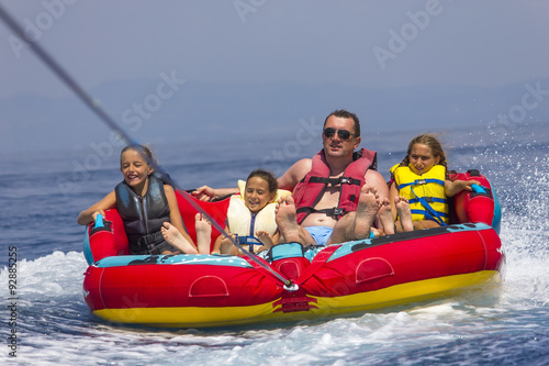 Family ride on the sea © Vladislav Gajic