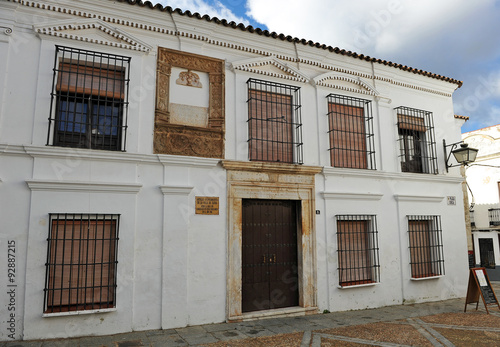 Antiguo ayuntamiento, Plaza Chica, Zafra, provincia de Badajoz, España photo