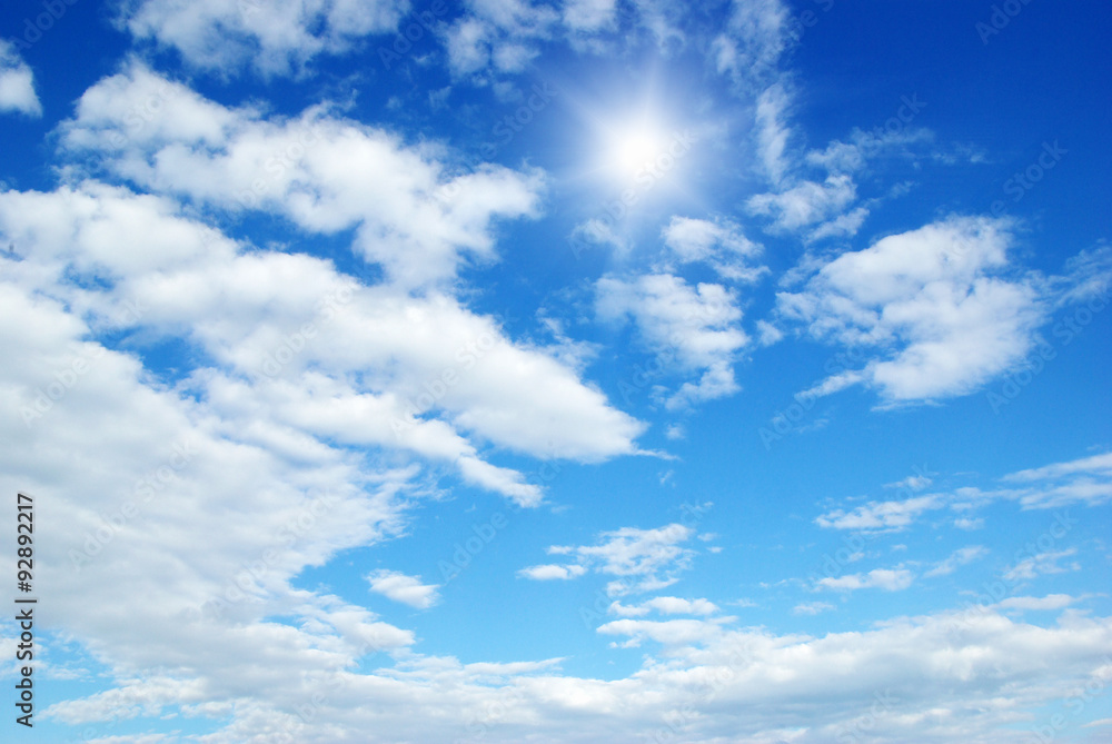 Fototapeta premium blue sky