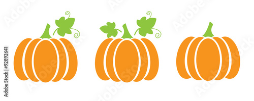 Pumpkin isolated on white background