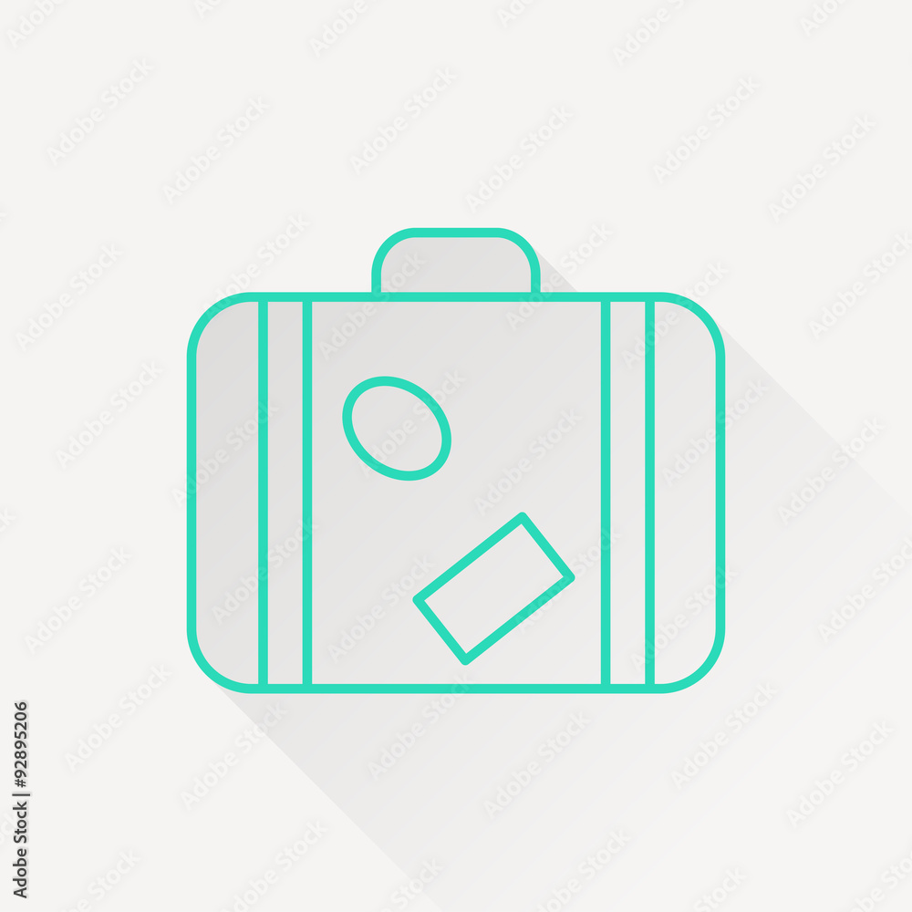 Luggage vector icon Luggage vector icon