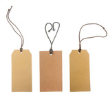 brown paper price tags