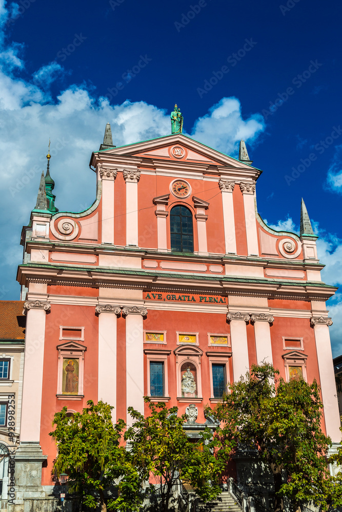 Franciscan Church in Ljubljana