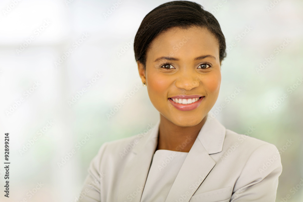 young african businesswoman in office young african businesswoman in office