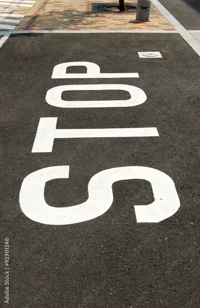 Fototapeta premium 道路標識