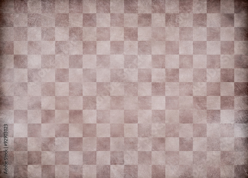 Beige old checkered paper b...