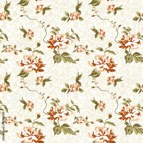 Paula Floral Seamless Pattern