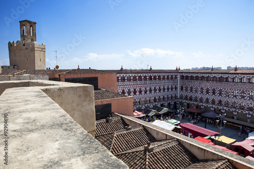  Plaza Alta full of tents photo