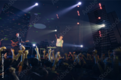 abstract concert musical party blur background
