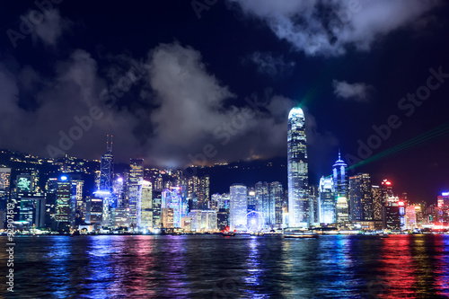 Wallpaper Mural panorama of skyscrapers and a river Torontodigital.ca