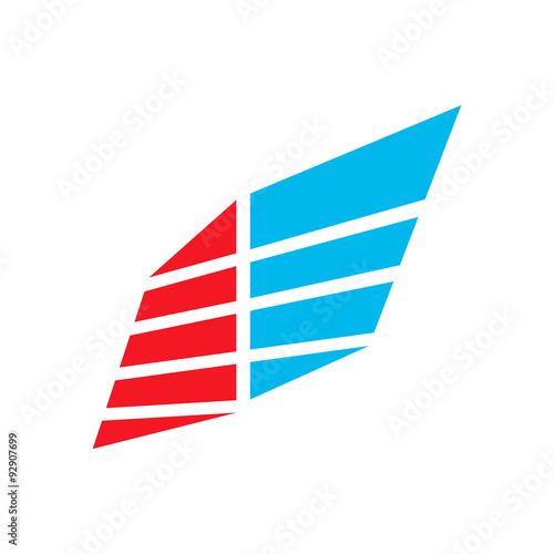 Business Consultant Red Blue