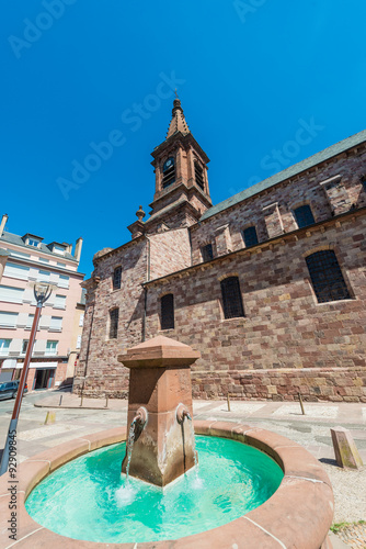 Saint Amans church in Rodez, France