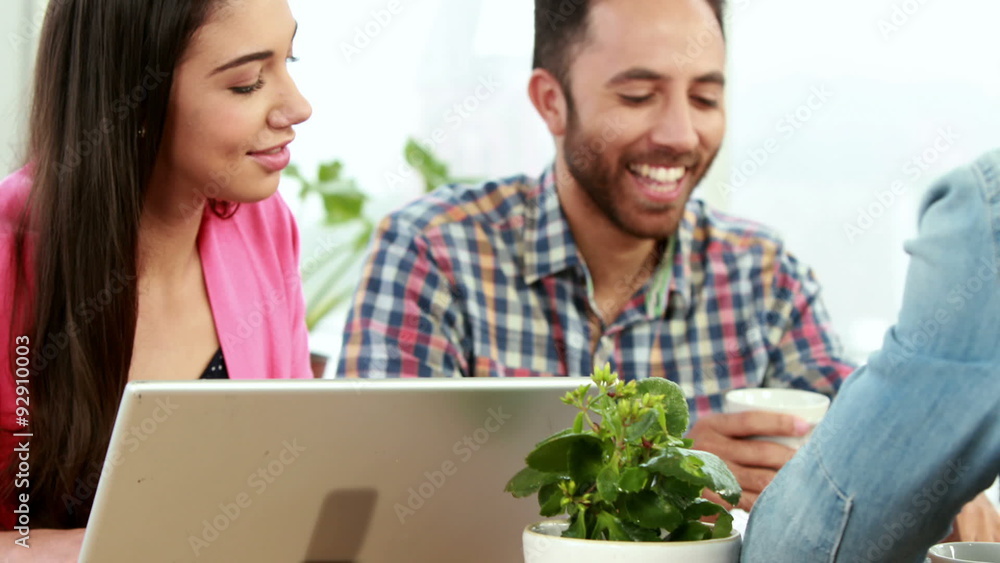 Creative business team having a meeting Creative business team having a meeting