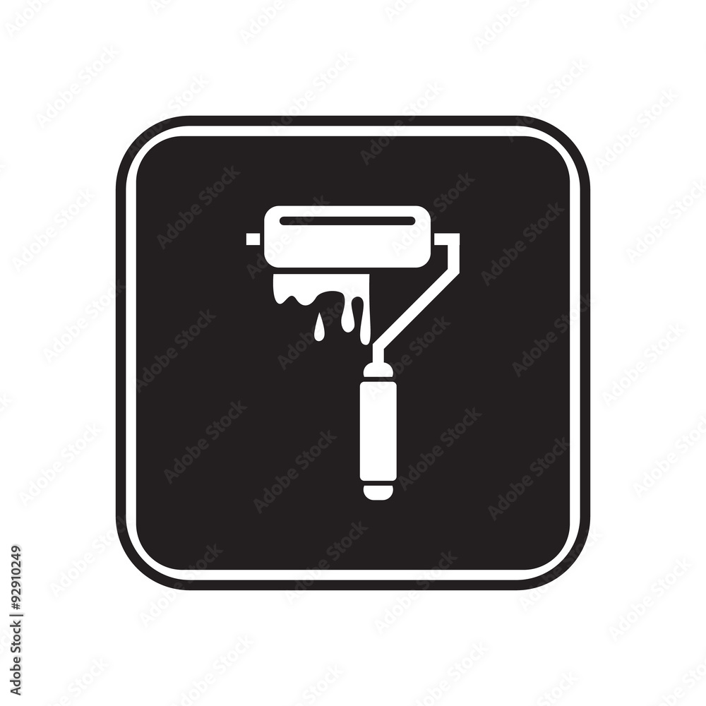 Paint roller icon Paint roller icon