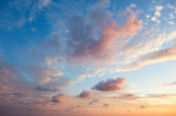 Gentle Sky Background at Sunset time, natural colors, may use