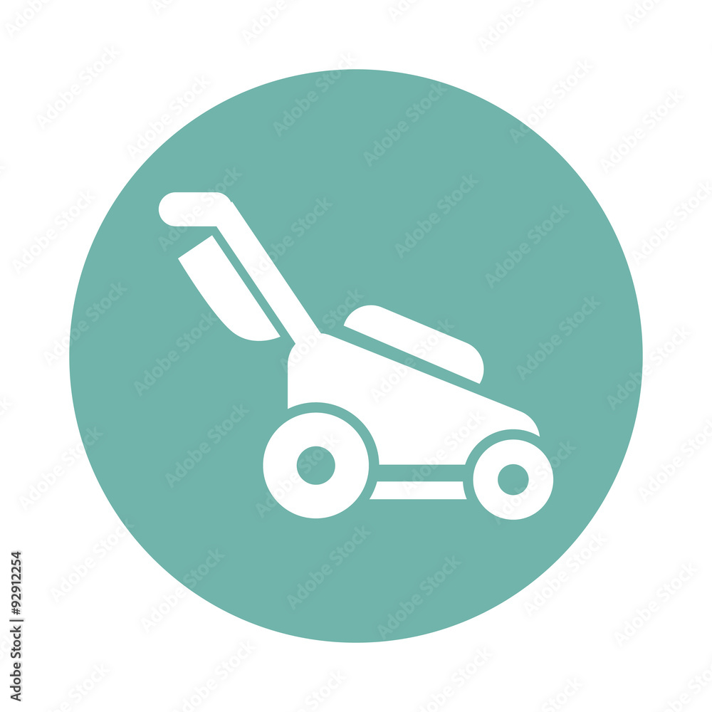 lawn mower icon lawn mower icon