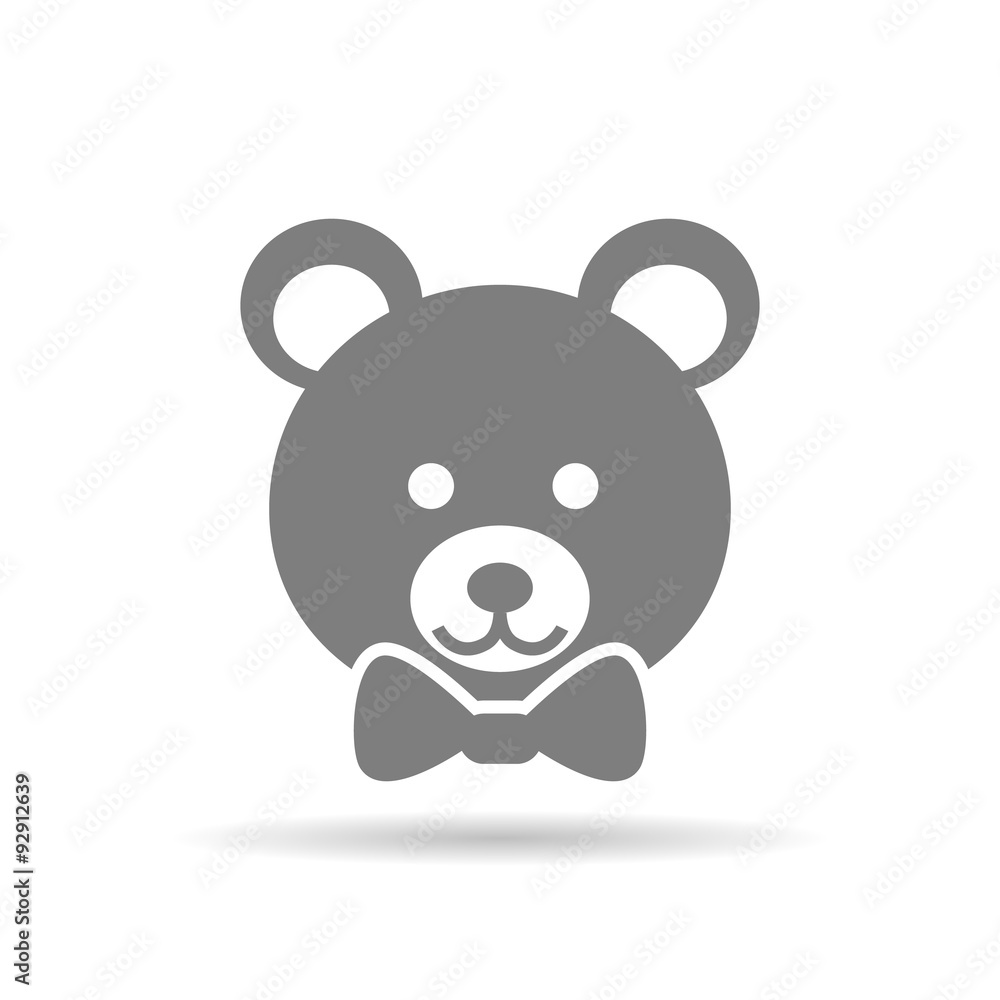 Toy bear icon Toy bear icon