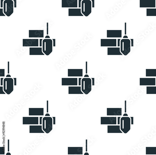 Принти на полотні Construction plummet icon