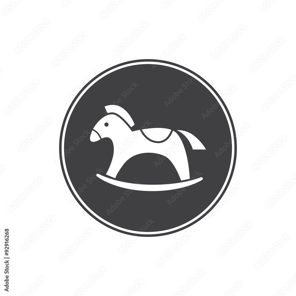 Baby toy icon Baby toy icon