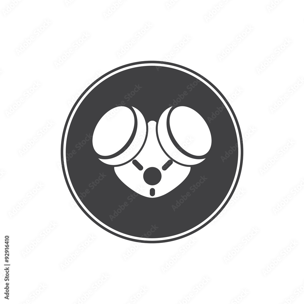 Construction mask icon Construction mask icon