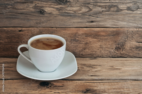 Coffee cup or chocolate closeup