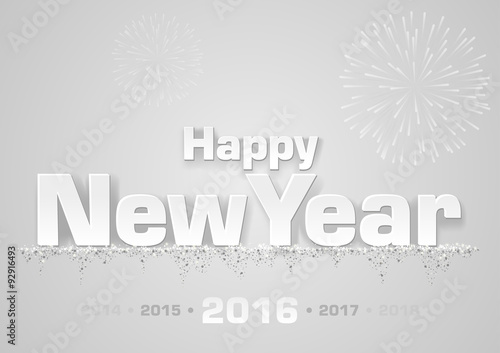 Happy New Year Greeting Car...