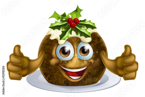 Christmas Pudding Cake Man