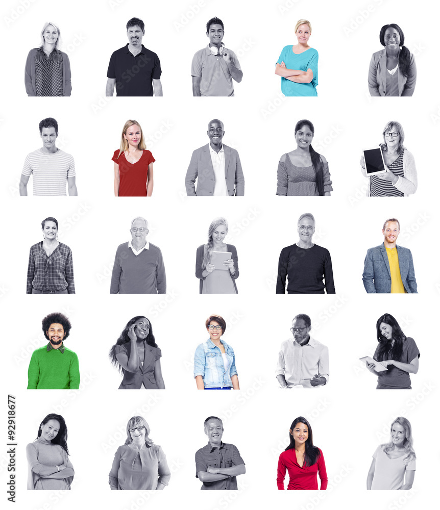 Diverse People Global Communications Technology Concept Diverse People Global Communications Technology Concept